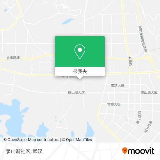 奓山新社区地图