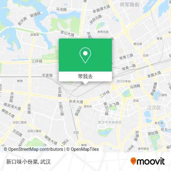 新口味小份菜地图