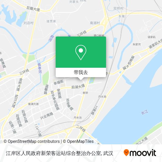 江岸区人民政府新荣客运站综合整治办公室地图