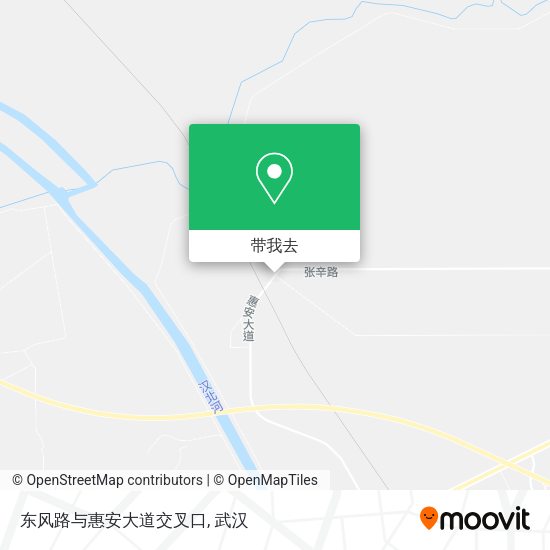东风路与惠安大道交叉口地图