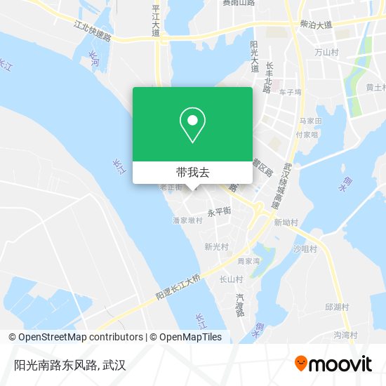 阳光南路东风路地图