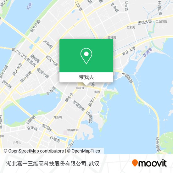 湖北嘉一三维高科技股份有限公司地图
