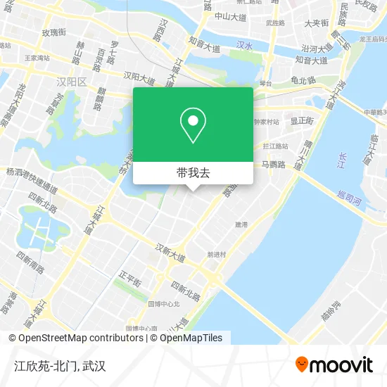 江欣苑-北门地图