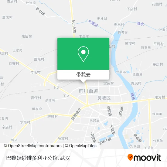 巴黎婚纱维多利亚公馆地图