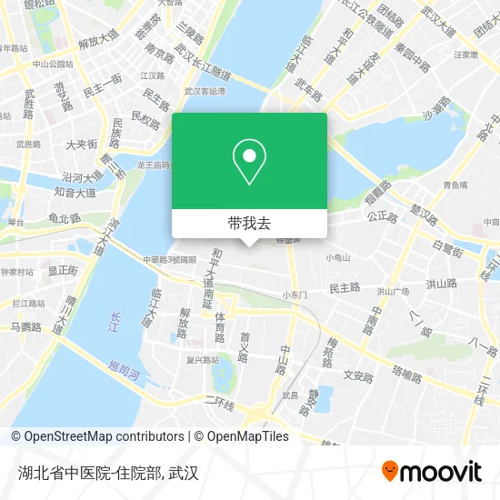 湖北省中医院-住院部地图