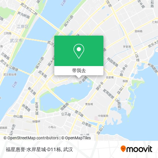 福星惠誉·水岸星城-D11栋地图