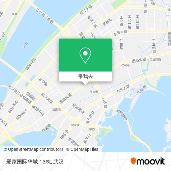 爱家国际华城-13栋地图