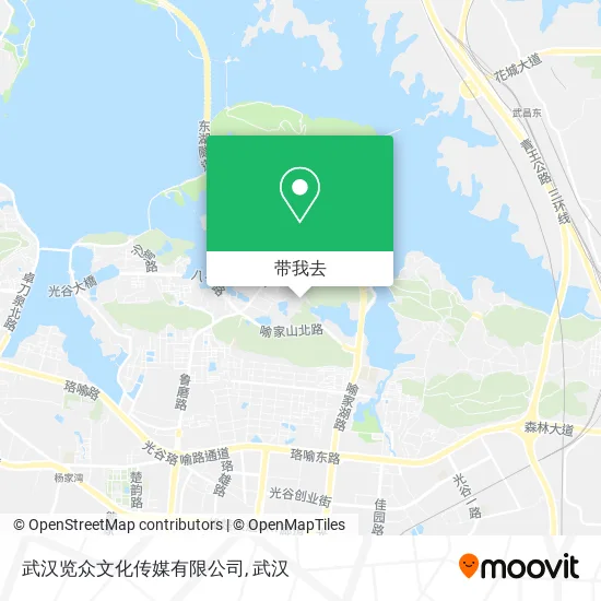 武汉览众文化传媒有限公司地图