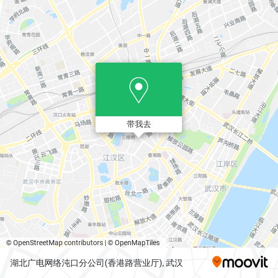 湖北广电网络沌口分公司(香港路营业厅)地图