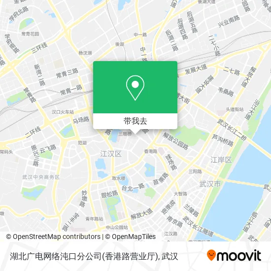 湖北广电网络沌口分公司(香港路营业厅)地图