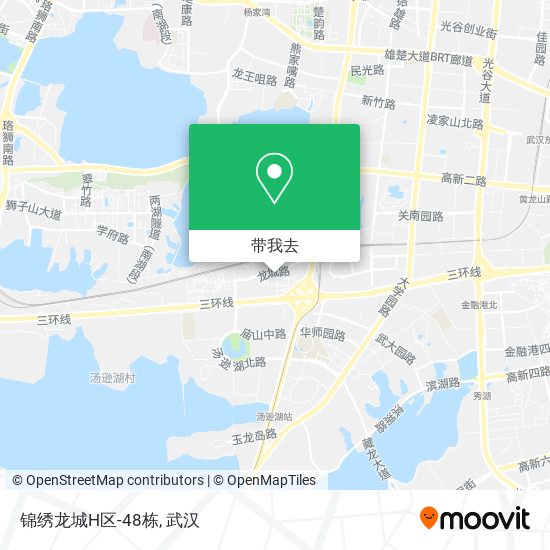 锦绣龙城H区-48栋地图