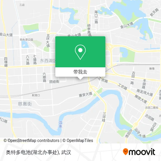 奥特多电池(湖北办事处)地图