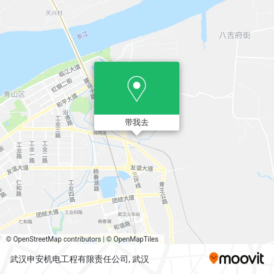 武汉申安机电工程有限责任公司地图