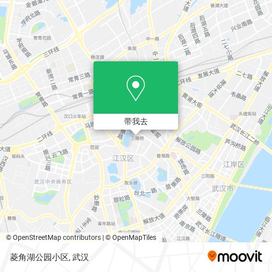 菱角湖公园小区地图