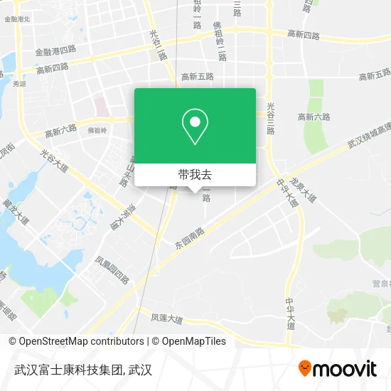武汉富士康科技集团地图