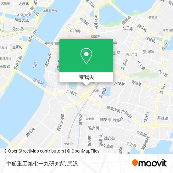 中船重工第七一九研究所地图
