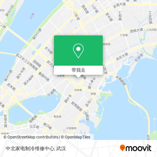 中北家电制冷维修中心地图