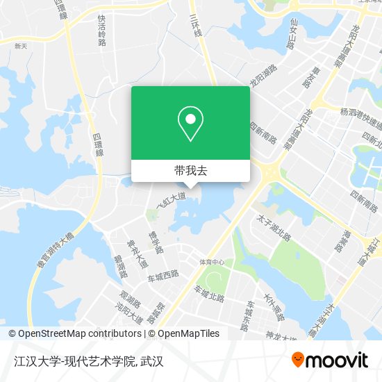 江汉大学-现代艺术学院地图