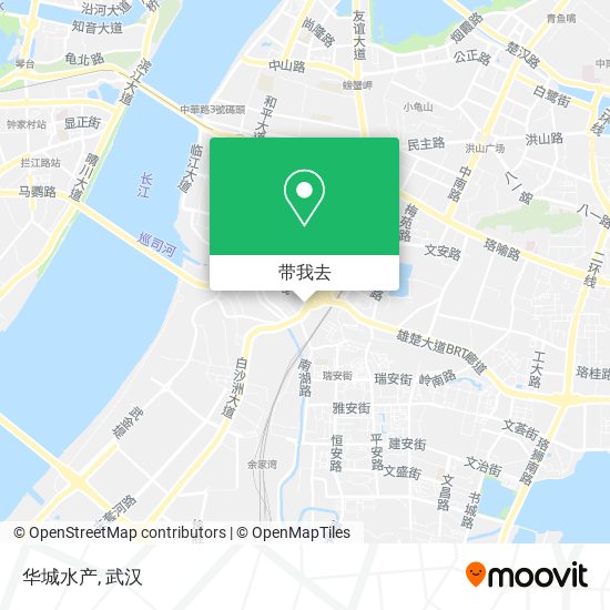 华城水产地图