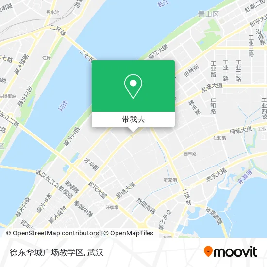 徐东华城广场教学区地图
