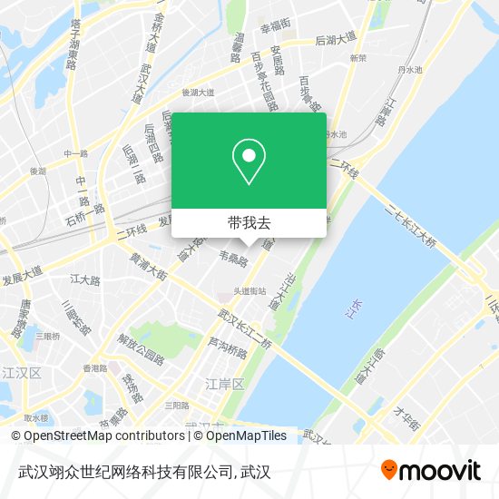 武汉翊众世纪网络科技有限公司地图