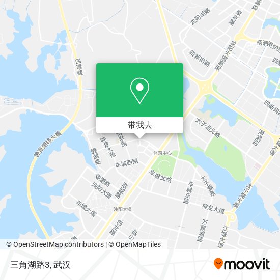 三角湖路3地图