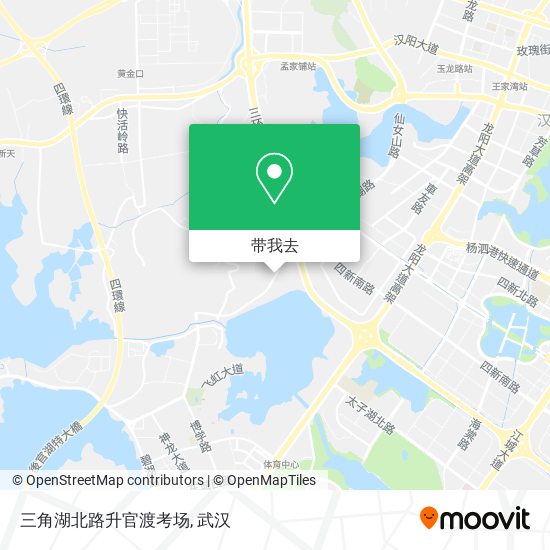 三角湖北路升官渡考场地图