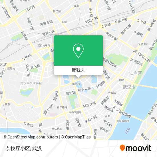 杂技厅小区地图