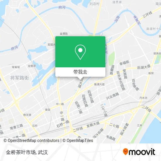 金桥茶叶市场地图