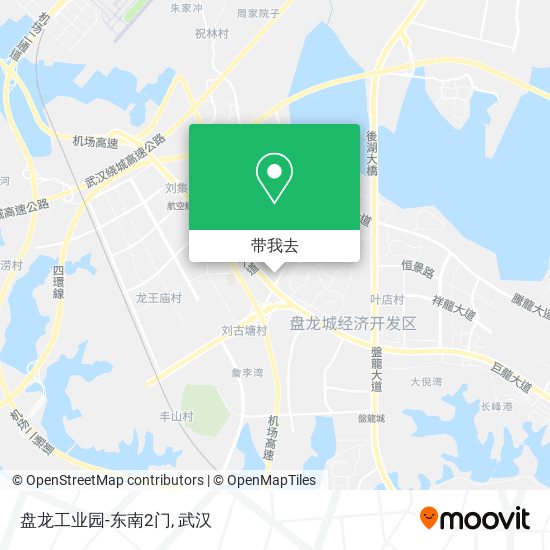 盘龙工业园-东南2门地图