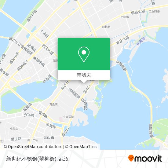 新世纪不锈钢(翠柳街)地图