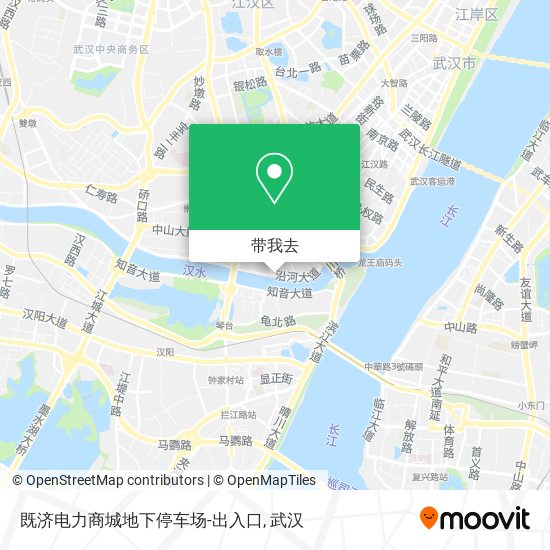 既济电力商城地下停车场-出入口地图