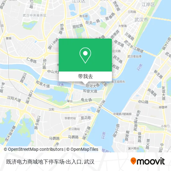 既济电力商城地下停车场-出入口地图