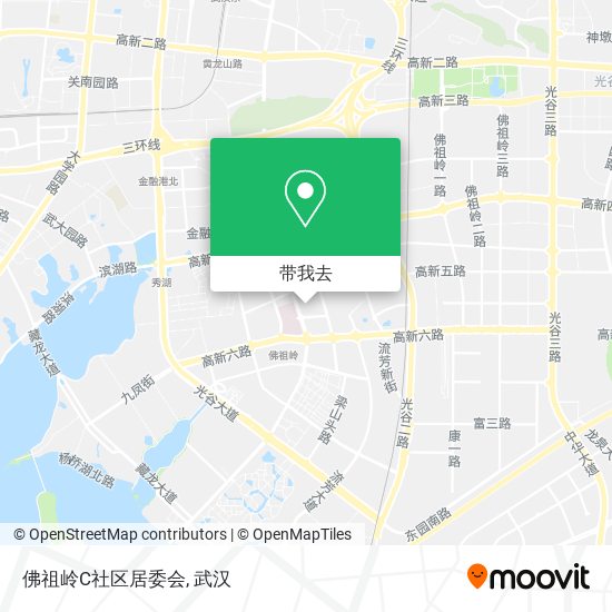 佛祖岭C社区居委会地图