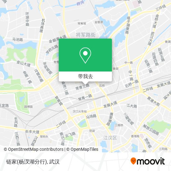 链家(杨汊湖分行)地图