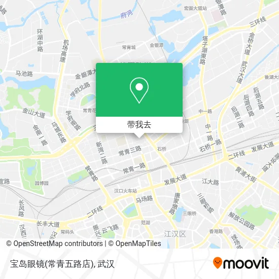 宝岛眼镜(常青五路店)地图