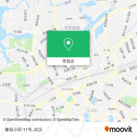 馨苑小区-11号地图