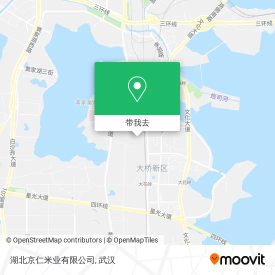 湖北京仁米业有限公司地图