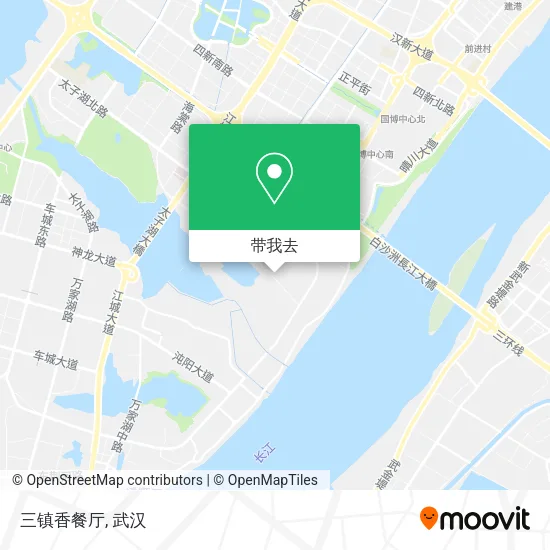 三镇香餐厅地图