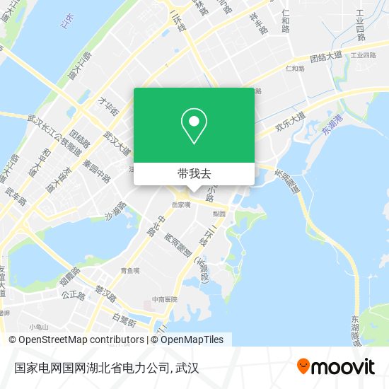国家电网国网湖北省电力公司地图