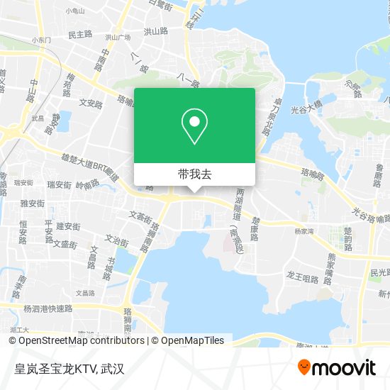 皇岚圣宝龙KTV地图