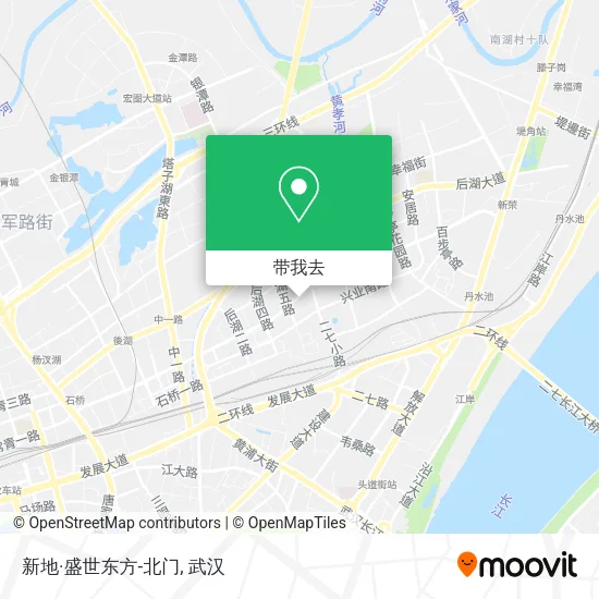 新地·盛世东方-北门地图