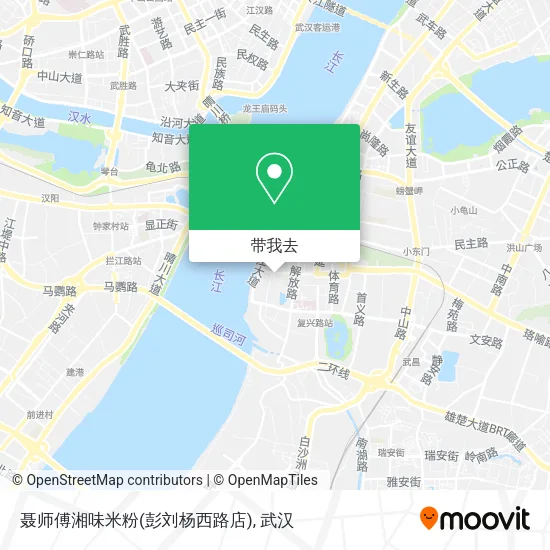 聂师傅湘味米粉(彭刘杨西路店)地图
