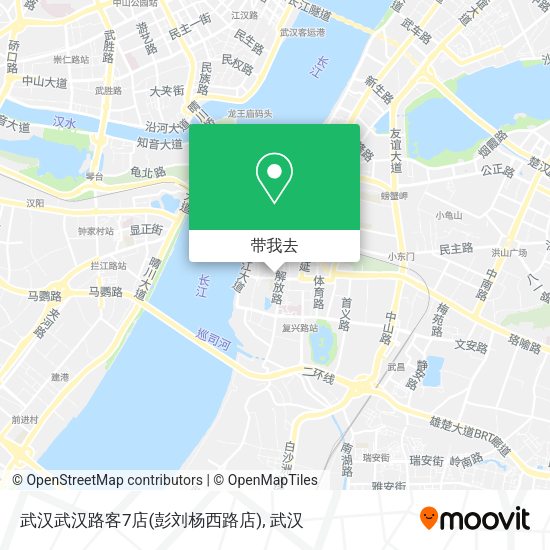 武汉武汉路客7店(彭刘杨西路店)地图