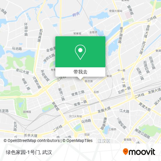 绿色家园-1号门地图