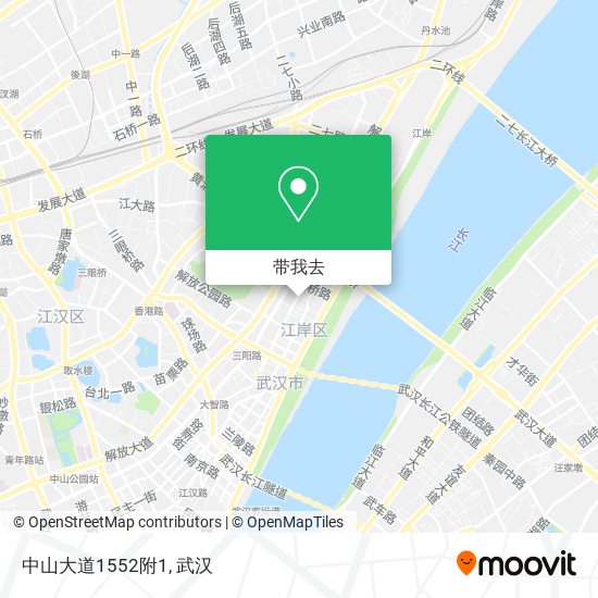 中山大道1552附1地图
