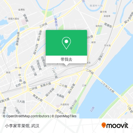 小李家常菜馆地图