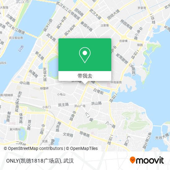 ONLY(凯德1818广场店)地图