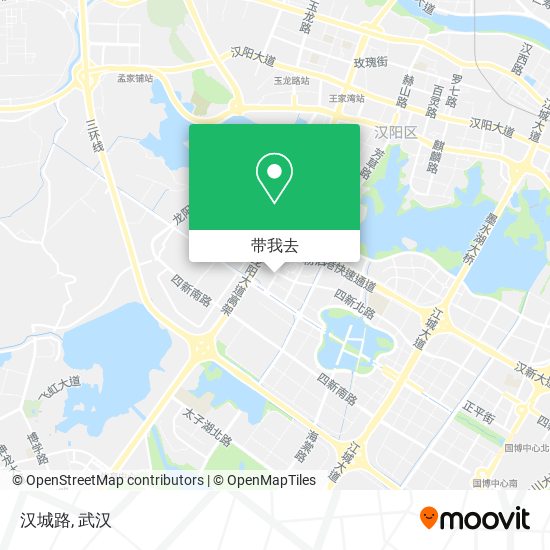 汉城路地图