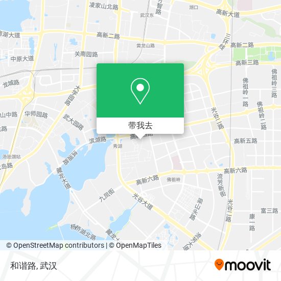 和谐路地图